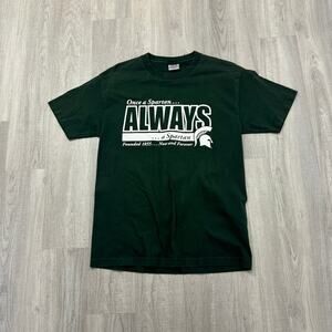 Vintage One A Spartan Always A Spartan Shirt Men's Large y2k Michigan State MSU